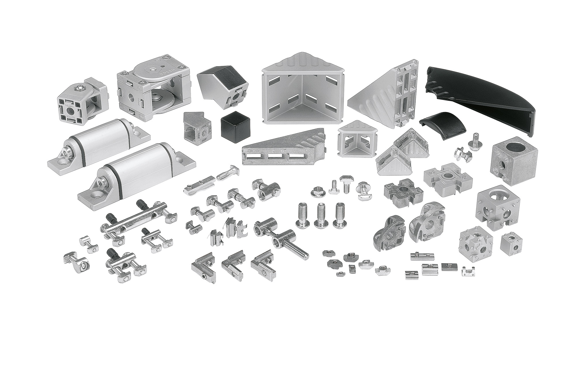 Industrie - Profilés en aluminium rainurés pour réalisation de