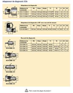 Descriptifs adaptateur de diagnostic 